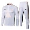 Lasten Juventus Training Huppari Suits 2022-23 Valkoinen 1/4-Zip